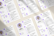 CV Resume Canva Template, a Resume Template by Pulsecolor (Thumbnail 6 of 10)