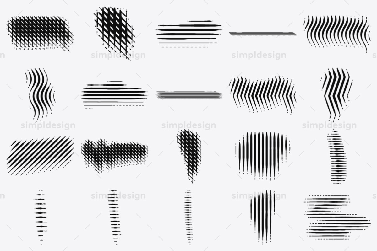 29 Engraving Photoshop Brushes, a Brush Add-On by SimplDesign (Photo 2 of 3)
