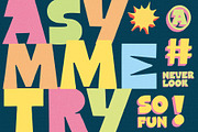 Pepse Dash – The Joy of Cutouts, a Font by Four Lines Std. (Thumbnail 2 of 10)