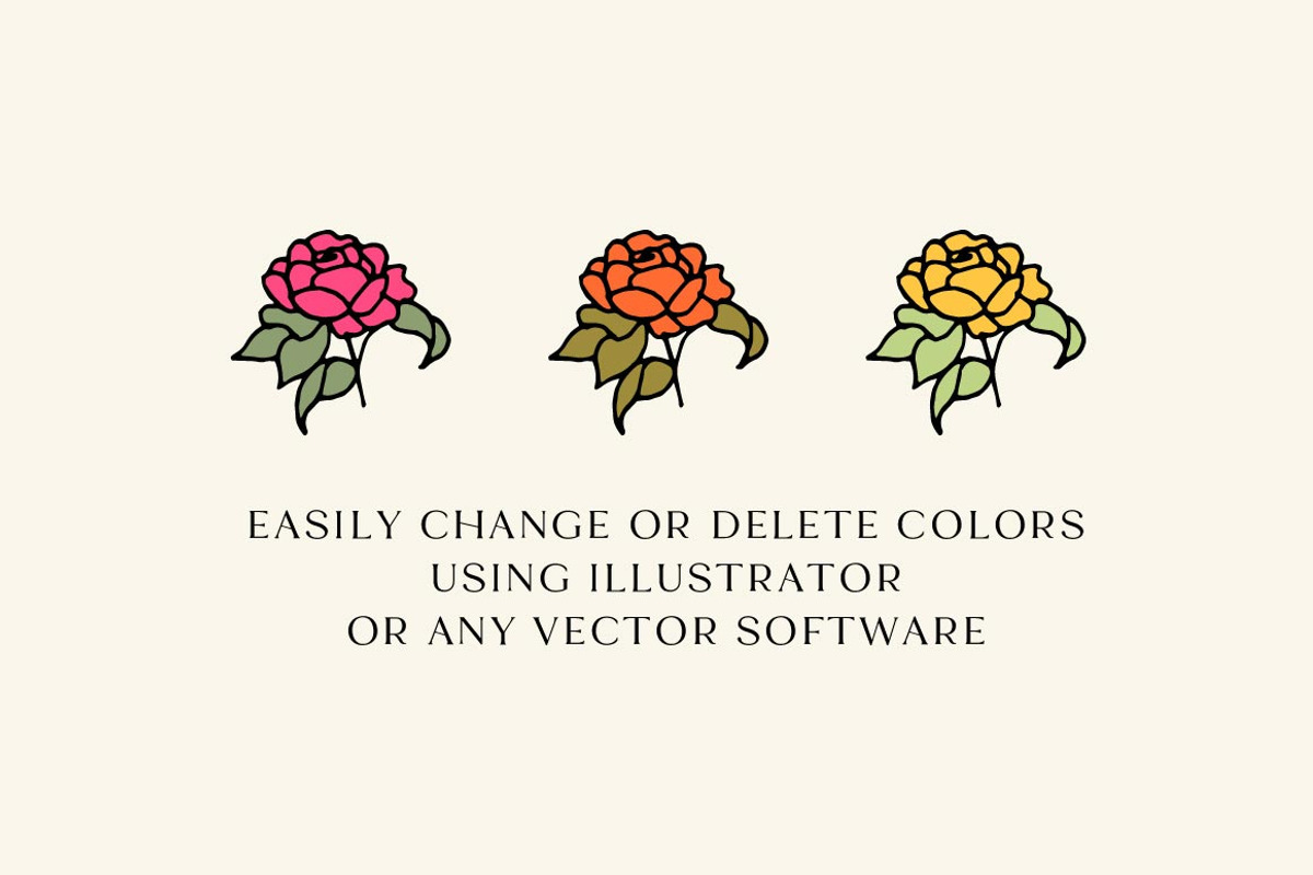 Botanical Icons Clipart Set, a Duotone Icon by Lemonade Pixel (Photo 3 of 8)