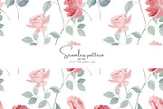 Elegant rose floral seamless pattern, a Pattern Graphic by Pink Studio Art (Thumbnail 1 of 5)