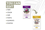 Dance Studio Social Media Bundle, a Social Media Template by Branding by Kellsey (Thumbnail 4 of 6)