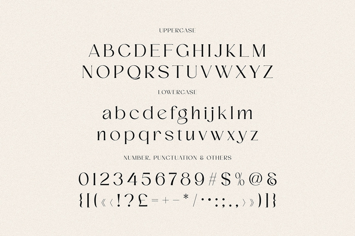 Letanger Elegant Deco Serif, a Serif Font by Cruzine (Photo 6 of 9)