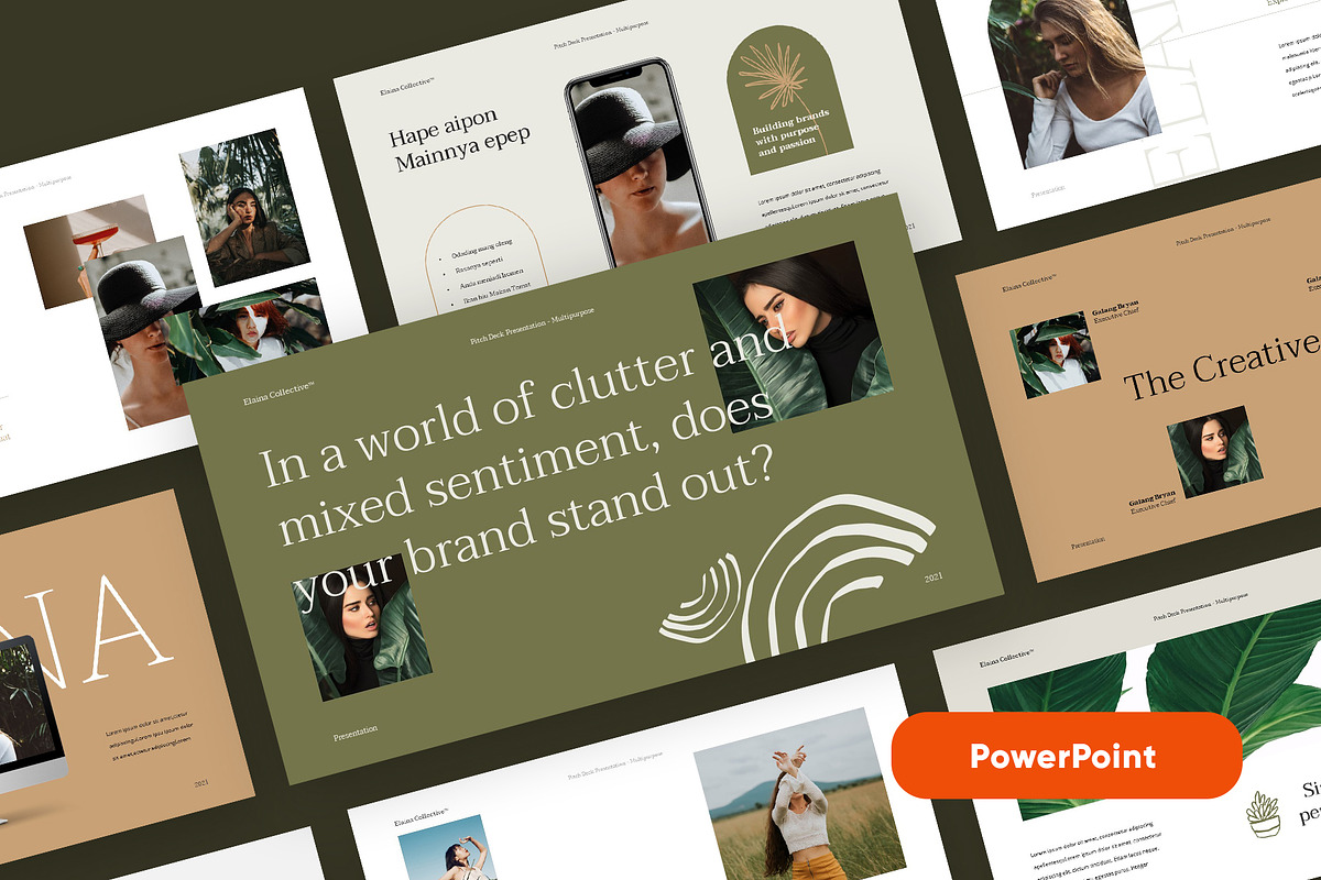 Elaina - Powerpoint Template, a Presentation Template by rgbryand (Photo 1 of 9)