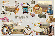 Cottagecore Collage Creator, an Object Graphic by Polli Deeva (Thumbnail 1 of 11)