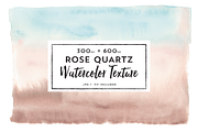 Rose Quartz Watercolor Background, a Texture Graphic by Erika Firm (Thumbnail 1 of 2)