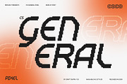 CS General Pixel, a Sans Serif Font by Craft Supply Co. (Thumbnail 1 of 8)