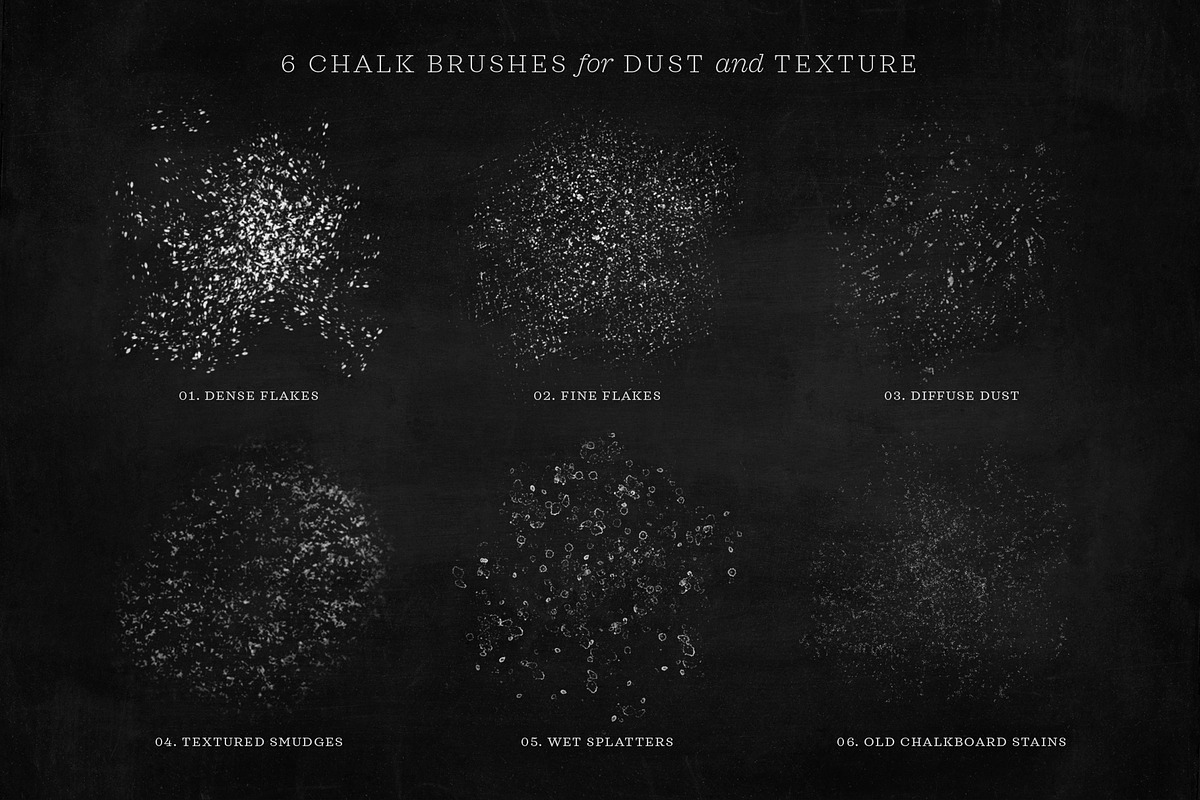 Chalk Script Procreate Brush Kit, a Brush Add-On by Molly Suber Thorpe (Photo 7 of 16)