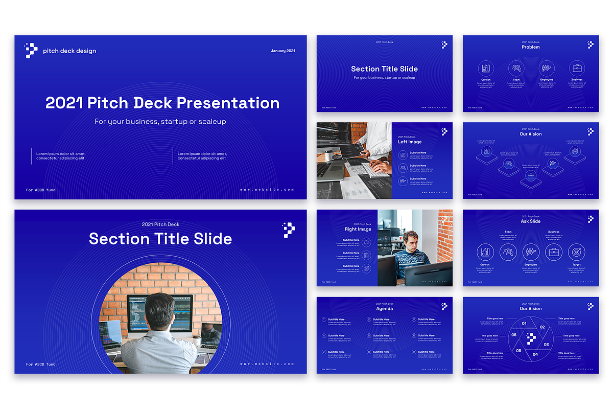 Pitch Deck Google Slides, a Presentation Template by 33slides (Photo 2 of 5)