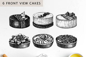 Vector Cakes & Pies Collection