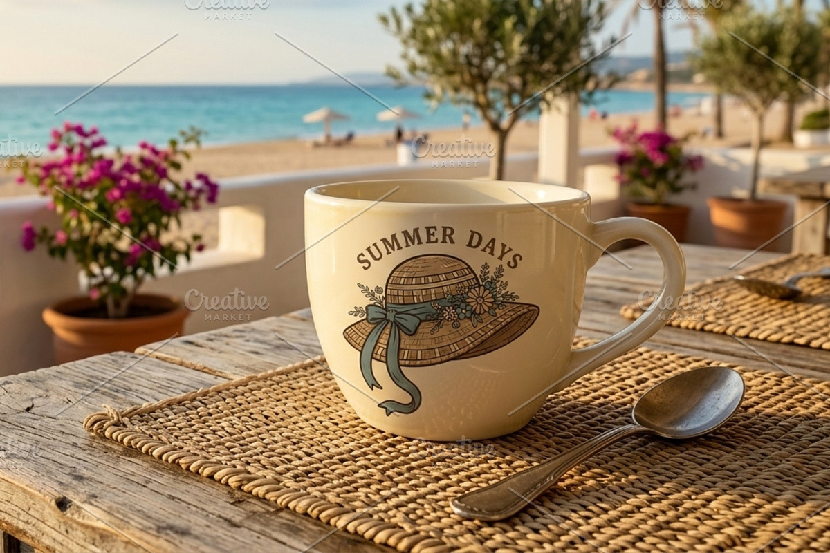 Summer days illustration, an Object Illustration by Vectorlina (Photo 4 of 4)