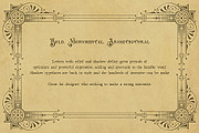 Renaissance Garden - Layered font, a Serif Font by Burntilldead (Thumbnail 6 of 7)