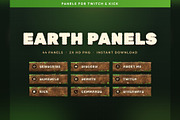 Earth Twitch & Kick Panels, an Object Graphic by Gear Store (Thumbnail 1 of 7)