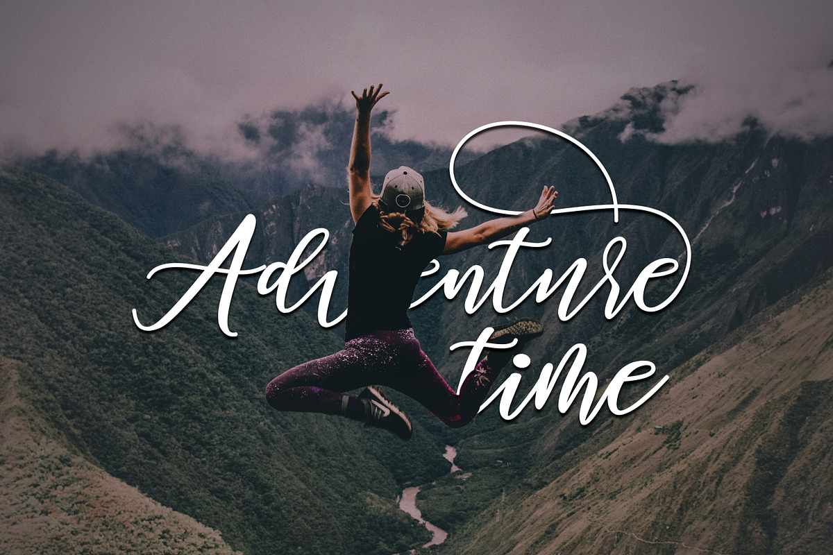 Diary Amily Script, a Script Font by MrLetters (Photo 14 of 14)