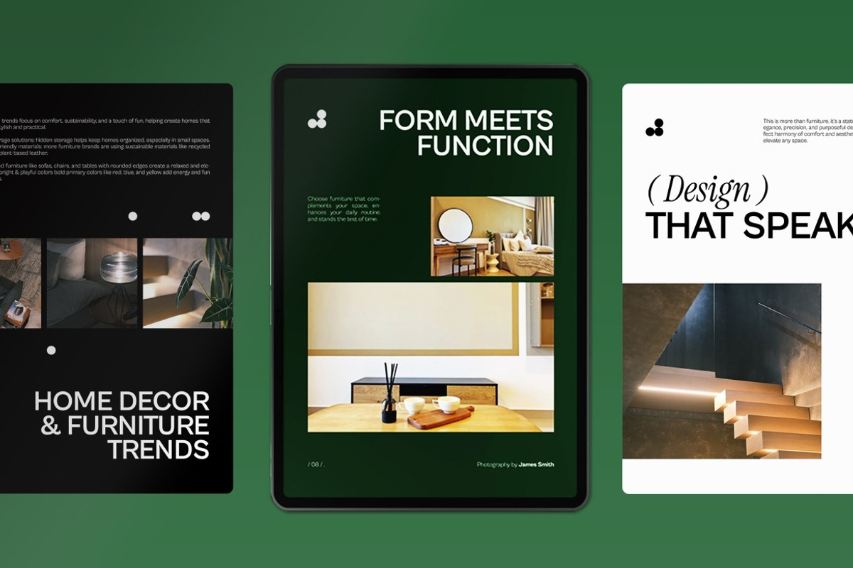 White Furniture E-Magazine, a Templates & Theme by graphicook (Photo 2 of 5)