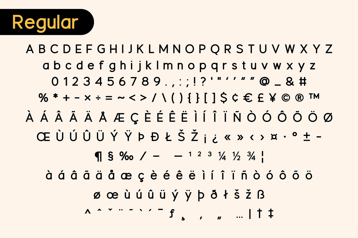 Fox Mino 3 Font Styles, a Sans Serif Font by Fox7 By Rattana (Photo 10 of 12)