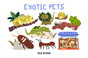 Domestic Pets Vector Illustrations, an Animal Illustration by Luamor (Thumbnail 5 of 10)