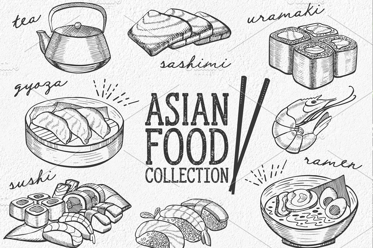 New Food Bundle 75% off, a Food Illustration by BarcelonaShop (Photo 2 of 6)