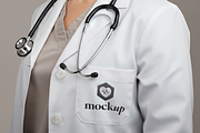 Medical Lab Coat Mockup PSD, an Apparel Mockup by Julia Anderi - Studio (Thumbnail 2 of 2)