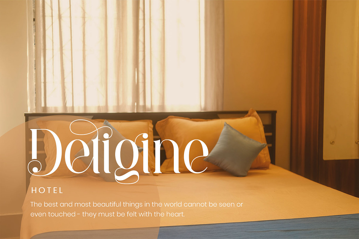 Daeling - Modern Serif Font, a Serif Font by Aqeel_Art (Photo 6 of 12)