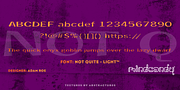 Not Quite™, a Sans Serif Font by MINDCANDY (Thumbnail 2 of 4)