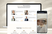 Feminine Framer Template for Coaches, a Landing Page Template by hridoywebdev (Thumbnail 5 of 6)