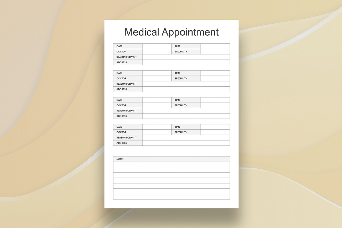 Medical Appoinments, a Stationery Template by DesignDevisers (Photo 2 of 10)