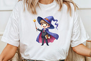 Cute Wizard School Clipart, an Illustration by Pixels.Craft (Thumbnail 6 of 7)