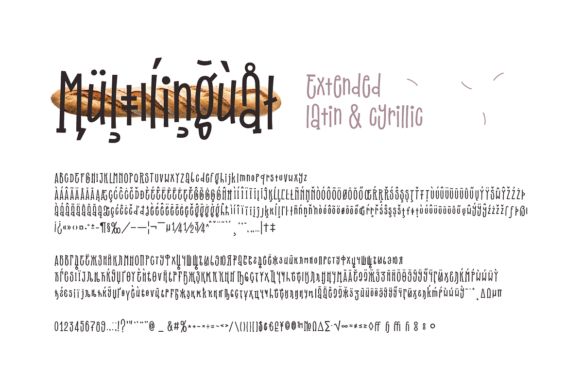 Small Baguette - Display Font, a Slab Serif Font by Diacritics (Photo 4 of 5)