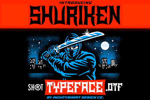 Shuriken Typeface