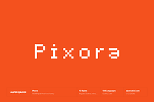 Pixora - Versatile Pixel Typeface