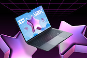 3D Y2K Objects - 111 illustrations, an Object Graphic by assetpro.design (Thumbnail 6 of 15)