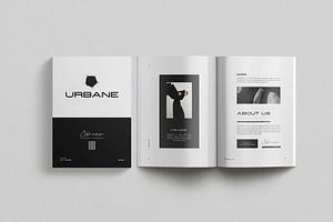 Minimal Fashion Look Book, a Brochure Template by KreateTribe