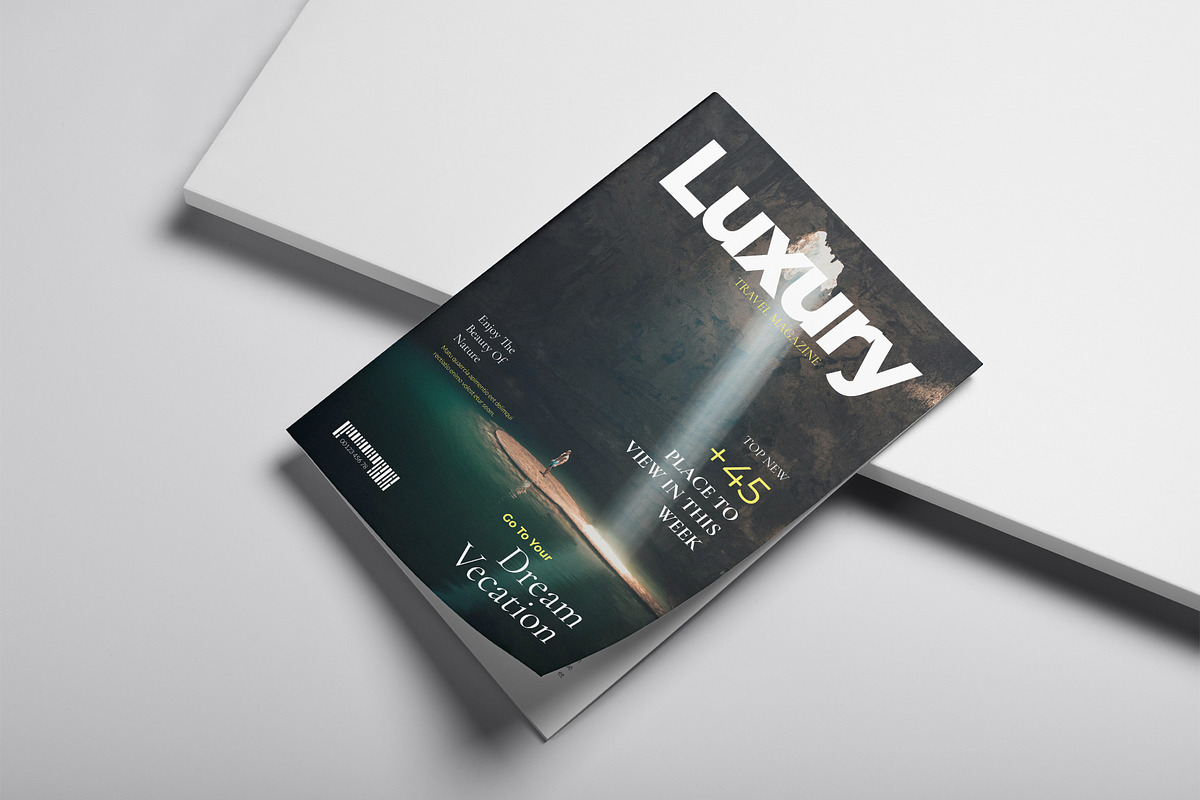 Luxury Travel Magazine Template preview 3