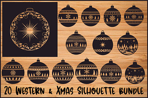 Christmas Ornament Set, an Illustration by BIPLOB EXPERT