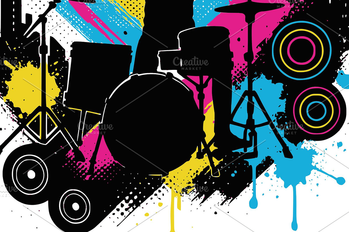 Drummer frutiger metro grunge, a Person Illustration by Deezguizer (Photo 3 of 3)
