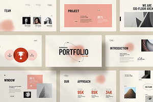 Architecture Portfolio Presentation, a Presentation Template by KreateTribe