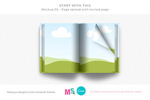 Book Mockup Kit For Canva