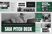 Saia : Project Pitch Powerpoint, a Presentation Template by Punkl Camp (Thumbnail 1 of 16)