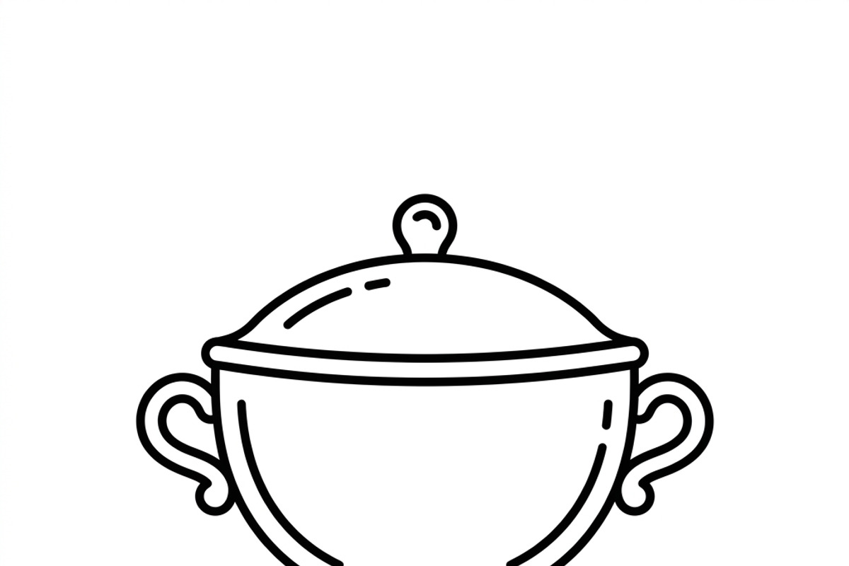40 Christmas Dinner Table Icons, an Outline Icon by adenpinkstore (Photo 10 of 20)