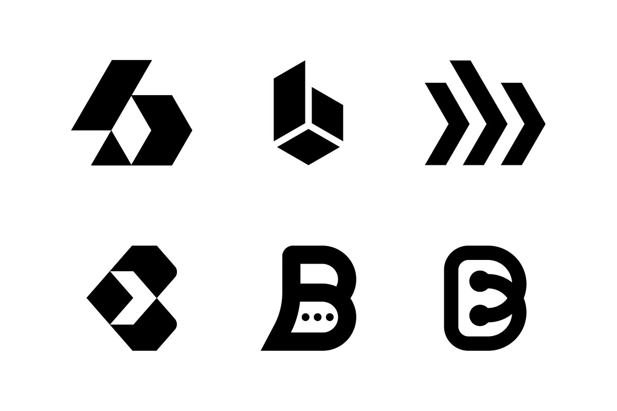 B Letter Logo Mark Bundle, a Branding & Logo Template by Motaleb Hossain (Photo 2 of 2)