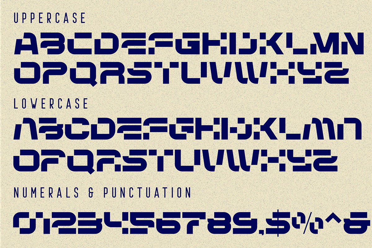 Shared Horses - Cyber Display Font, a Sans Serif Font by 177Studio (Photo 7 of 8)