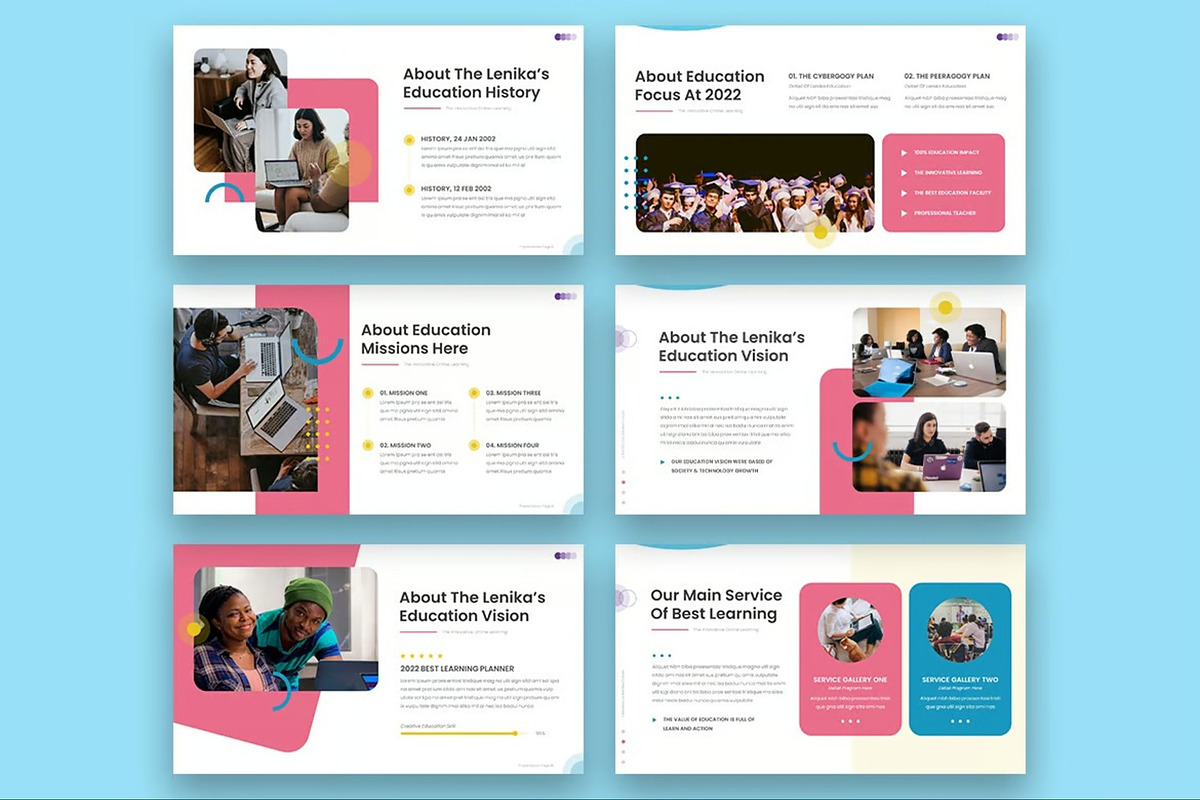 Lenika - Education Learning PPoint, a Presentation Template by Fit-tee (Photo 5 of 6)