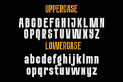 Falgard - A Modern Condensed Font, a Sans Serif Font by Marvadesign (Thumbnail 3 of 7)