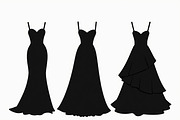 Elegant Gown Collection, an Illustration by balal (Thumbnail 9 of 21)