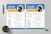 Modern CV Resume Graphic Designer, a Resume Template by Annora Studio (Thumbnail 2 of 5)