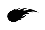 Fire Meteor Comet Silhouette Bundle, an Illustration by Designs_River (Thumbnail 16 of 51)