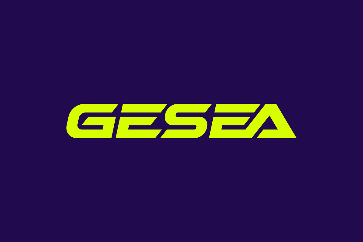 Gesecs - Modern Display Typeface, a Font by Letterna (Photo 2 of 4)
