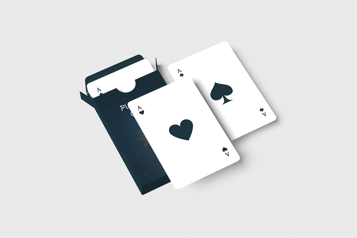 Playing Cards Mockup, an Advertising Mockup by Twins_studio926 (Photo 4 of 5)