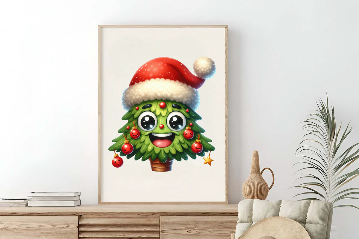 Christmas Tree Holiday Tree Clipart, an Illustration by SinaCreation (Photo 5 of 7)